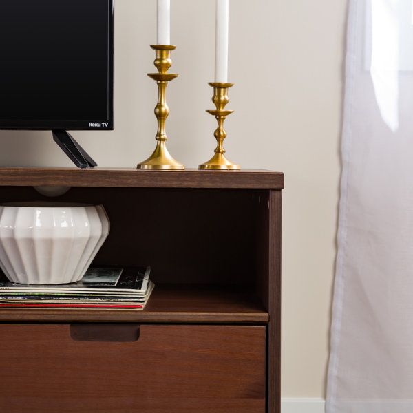 Mercury Row® Sadie Solid Wood TV Stand for TVs up to 65" & Reviews